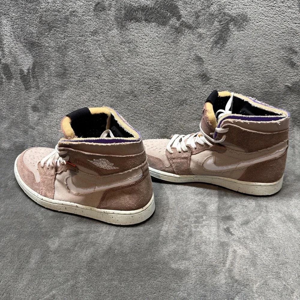 Air Jordan 1 Zoom Air‎ Comfort High Fossil Stone Size 10 Men's Basketball